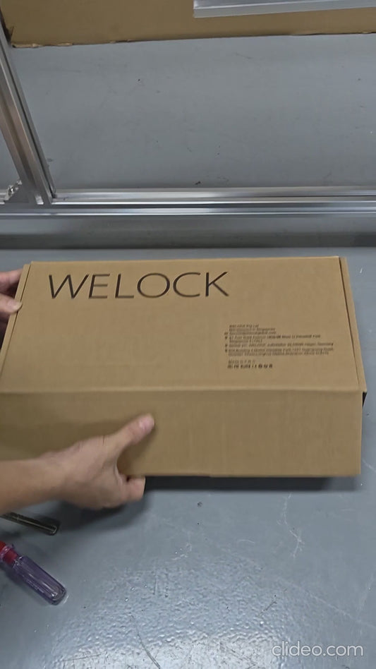 WELOCK Core1KEY30 Okos Ajtózár – Ujjlenyomatos intelligens kilincses zár PIN-kóddal és Bluetooth kapcsolattal